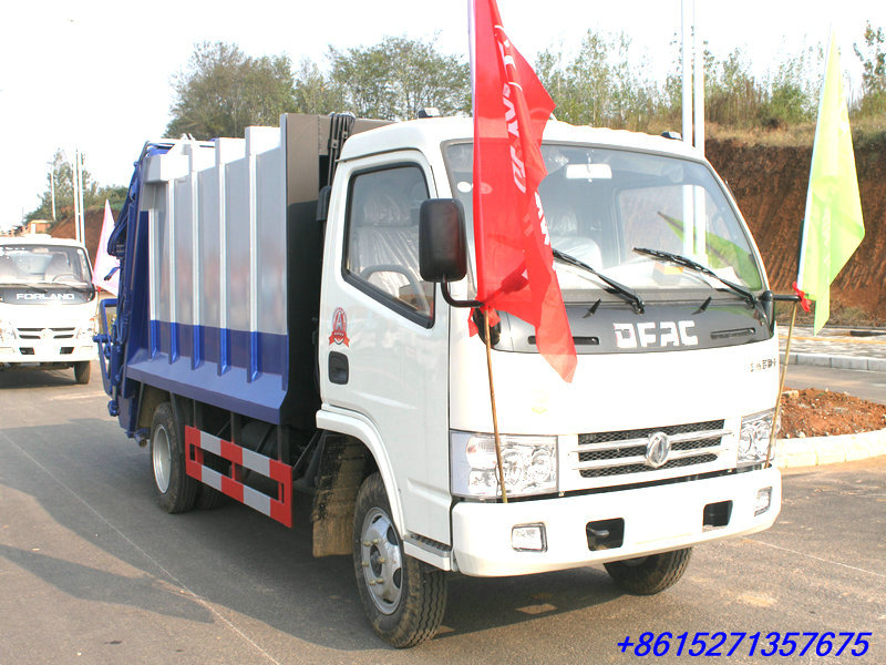Dongfeng EQ 4~5M3 Trash Compactor Truck