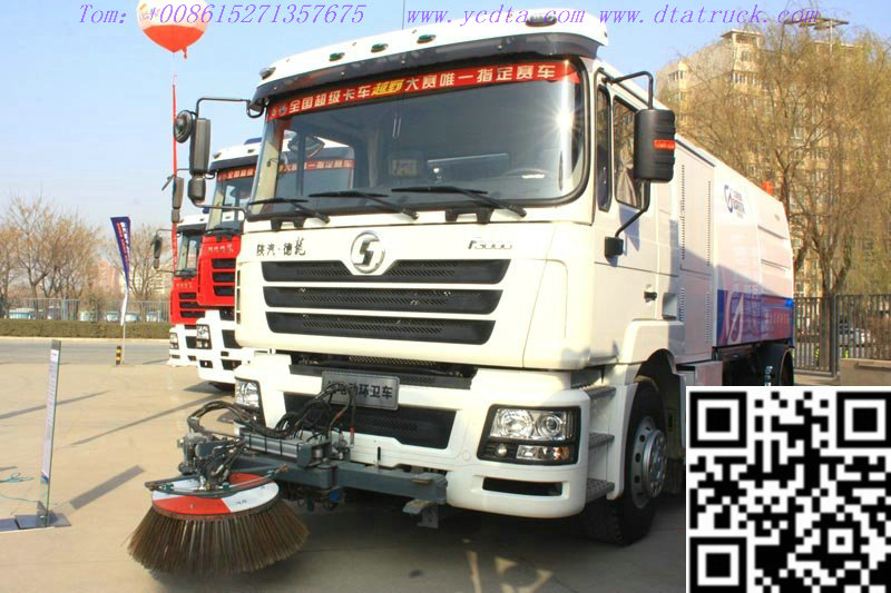SHACMAN F3000 4X2 Truck Mounted Sweeper