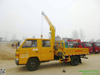 3.2T JMC Double Cab Small Truck with XCMG 2T Crane 