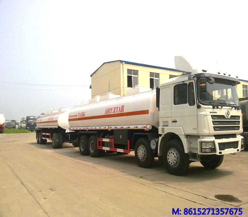 SHACMAN 8x4 F3000 Crude Oil Road Tanker