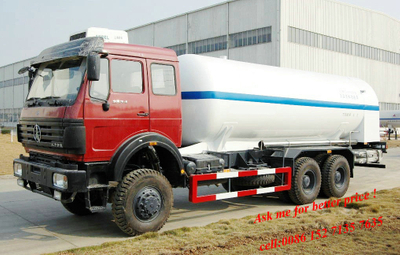 North Benz Gas Transportation Truck LPG Bobtail Tanker