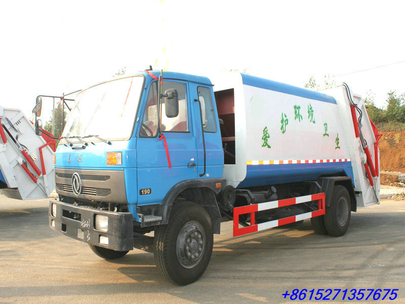 Dongfeng EQ 8~10M3 Trash Garbage Compactor Truck