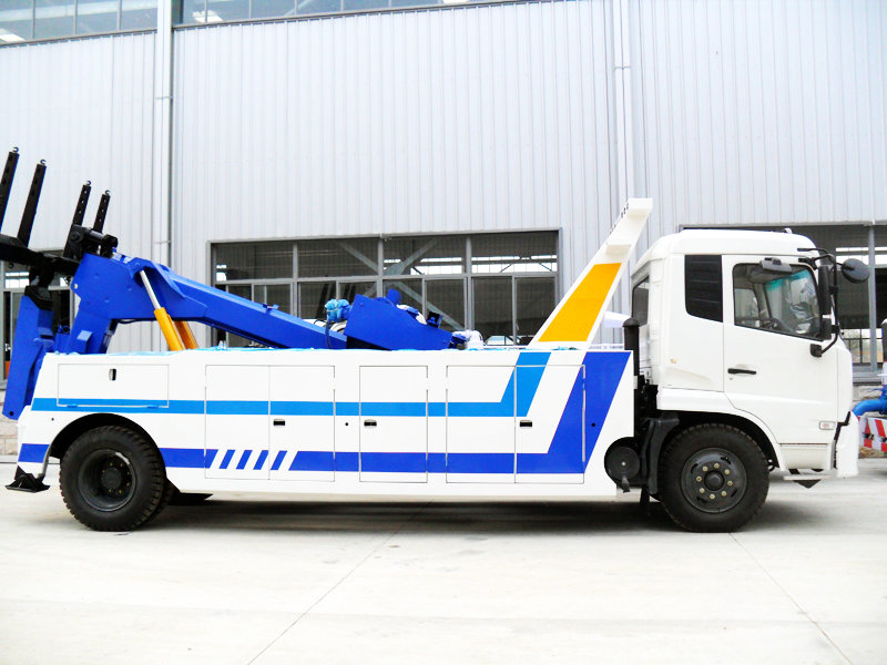 Dongfeng Tianjin 10T Towing Conjoined Road Wrecker