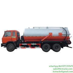 16000L Dongfeng 6x4 220HP Sewage Collection Truck