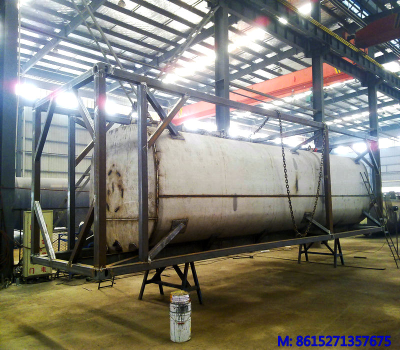 40ft Asphalt Crude Oil Tank Container Stainless Steel