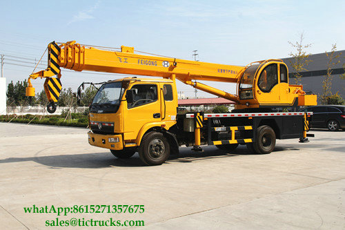 Dongfeng 8-16 Tons Truck Crane Custermizing
