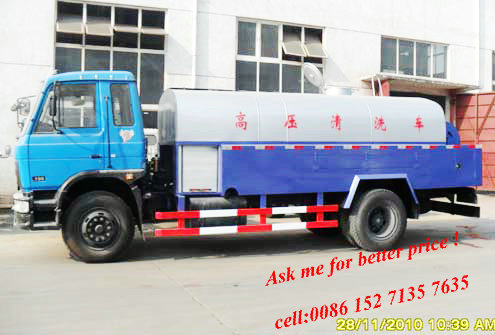 Dongfeng High Pressure Fetting Truck(6-7m3)