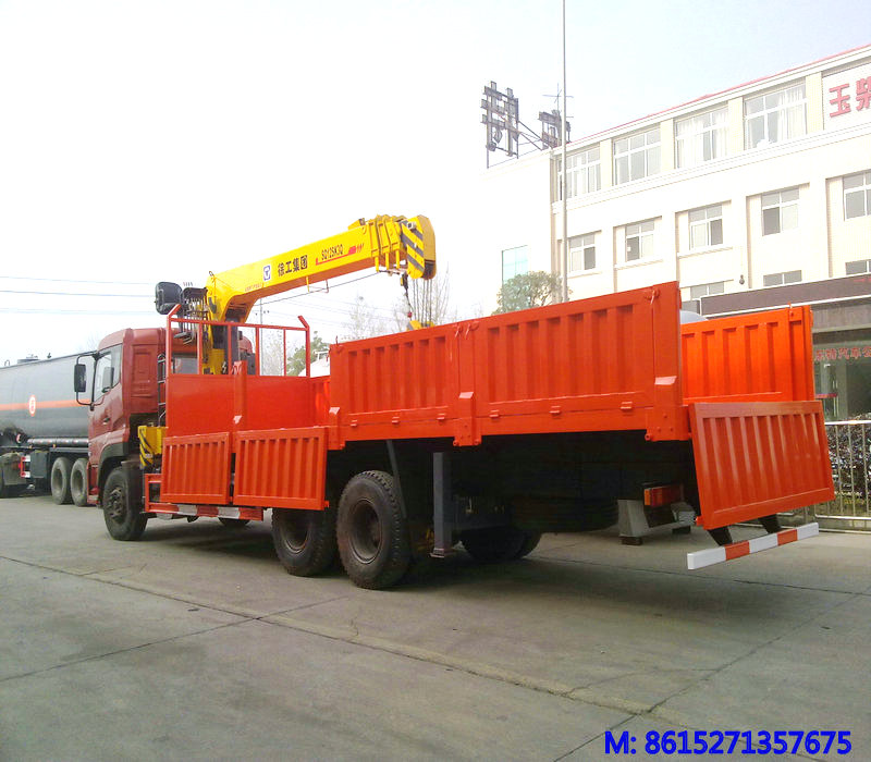 Dongfeng 6x4 Crane truck Truck Mounted Crane