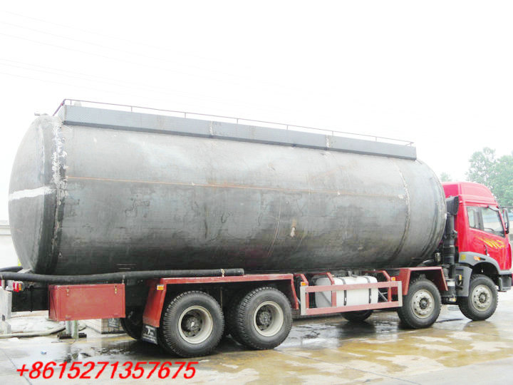 FAW J6 8x4 Pneumatic Bulk Tanker Truck 40~47 Cbm