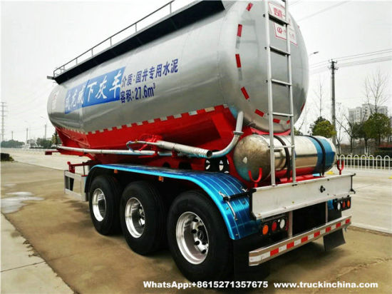 Customizing Aluminum Alloy Bulk Cement Tanker (Transport Fly Ash, Flour, Powder Material)