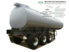 30t 3 Axles Hf Acid Tanker Trailer (Steel Tank Lined PE Hydrofluoric Acid, Hydrochloride Acid, Pickling Waste Water, Pickling Liquid 8000USG -10000USG)