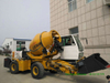 Self Loading Concrete Transit Mixer 1.2cbm, 1.6cbm, 2.0cbm, 2.4cbm (Self Loading Cement Mixer Truck With Air Conditioning Self Loading Automatic Weighing Scale)