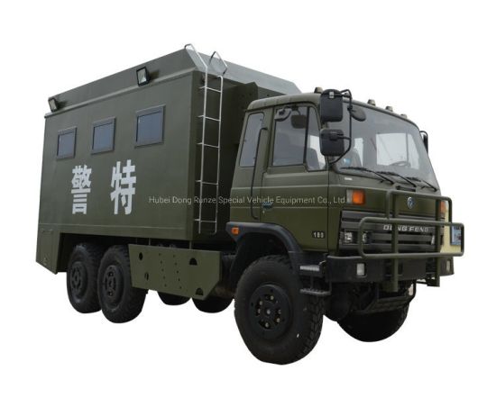 Military Mobile Kitchen All Wheel Drive 6X6 for Military Troops Field Cooking Fast Food
