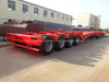 120 -150ton Hydraulic Detachable Gooseneck Lowbed Trailer 5 Axles Front Loading with Removable Dolly Trailer with - Removable Gooseneck for Heavy Oversize Load