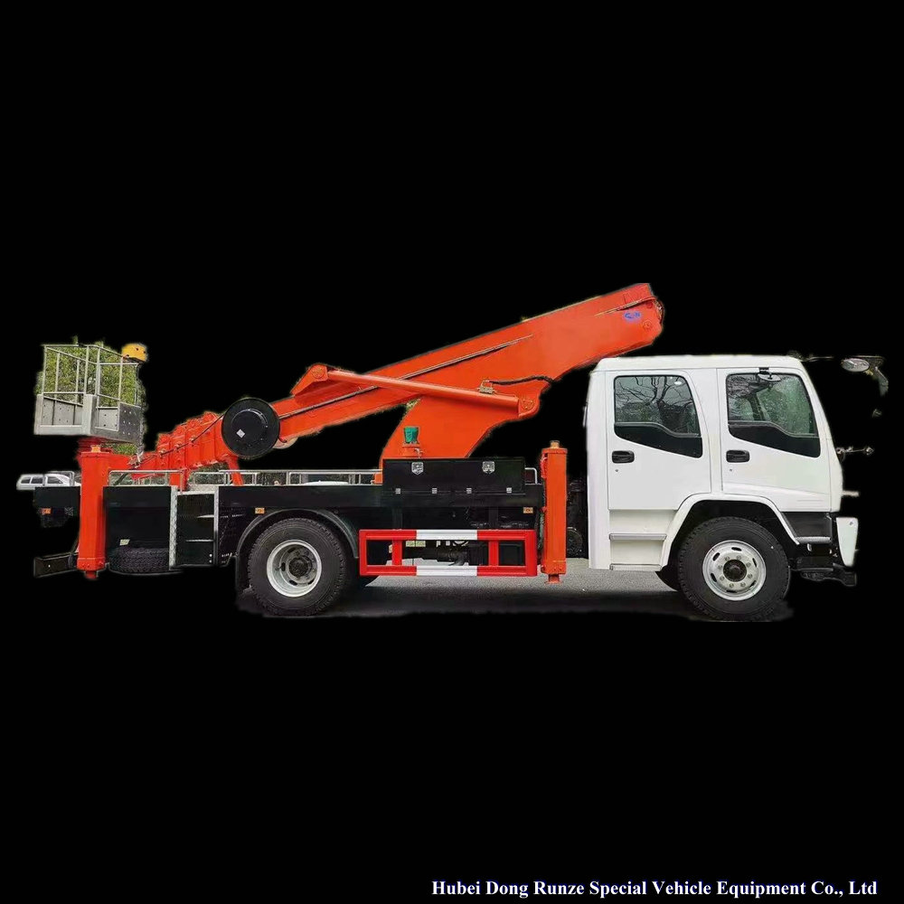 Wholesale Isuzu Aerial Platform M Manlift Truck In Chinese Hubei