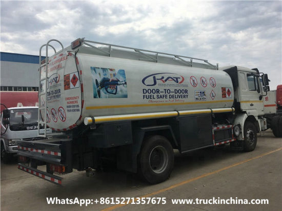 Shacman Diesel Delivery Road Tanker Truck (Oil Bowser with Oil Pumps Flowmeter Fuel Despenser for Fuel Express Door to Door Service)