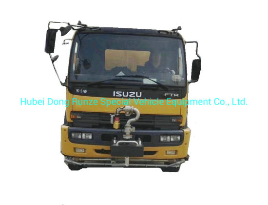 Japan Brand New I. S. U. Z. U Ftr Road Sweeper Truck 6 Cbm Garbage +7 Cbm Water Stainless Steel 304