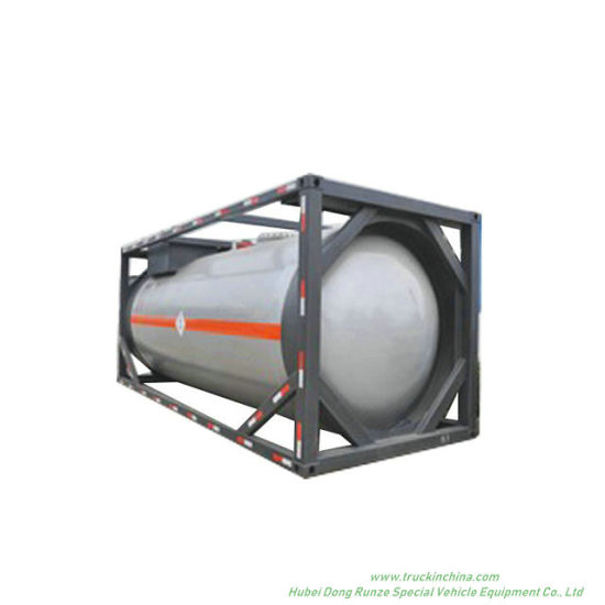 ISO Liquid Chlorine Tank ISO Container for Road Transport Liquid Cl2 Un1791