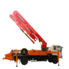Small Truck Mounted Concrete Pump 24m -27m Cdw