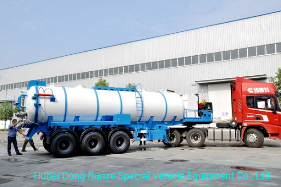 Vacuum Sewage Suction Tanker Waste Collection Suction Sewage Tanker 6000 Gallon