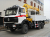 Beiben off Road Crane Truck with 10t Telescopic Boom (6X6 Trucks Mounted Crane)