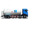 JAC Liquefied Gas Tank Truck 25m3 LPG Bobtail Tanker with Pump Filling System