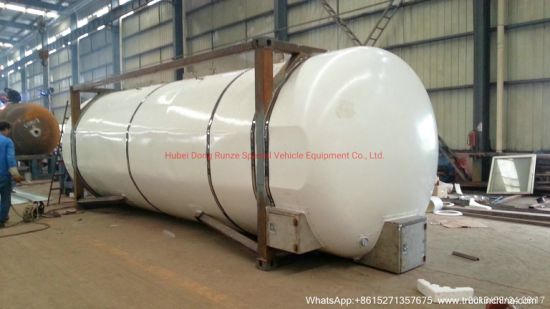 Swap ISO Tank Container Stainless Steel Heavy Duty for Used for Acid, Chemicals, Edible Oil, Liquid Food, Acetic Acid, Boric Acid, Milk, Alcohol Tansport