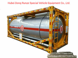 20FT Stainless Steel Yellow Phosphorus Tank Container with Heating Insulated System