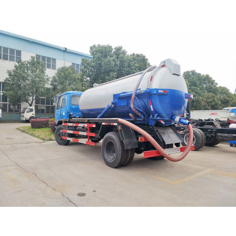 Wholesale Vacuum Sewage Suction Tanker Truck Tank Effective Capacity