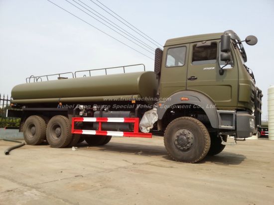 Beiben Water Tanker Truck (North Benz) Water Tank 18 - 25cbm Good for Rought Road Transport Drinking Water Offroad All Wheels Drive 6X6 .6X4.LHD.Rhd.2529.2538