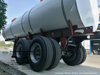 Sodium Hypochlorite Chemical Liquid Tanker Trailer (2 axles 19cbm Steel Tank inner Lined LLDPE Outer Insulated Rockwool 80mm for 10% -15% NaClO Bleach Javel)