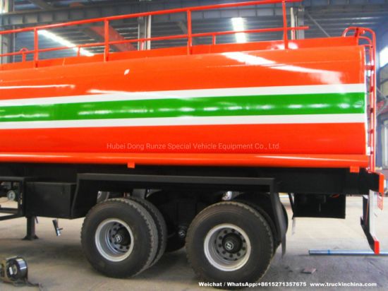 Customizing 32t -60t Dual Two Axle Bogie Axle Oil Tanker Trailers 28000-60000liters (Diesel Fuel, Crude Oil, Petrol, Palm Oil) Angole Saudi Market