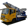 Truck Mounted Telescopic 38 Meter Platform Ladder (Ladder Truck For House Moving Goods Lift and Download Basket)