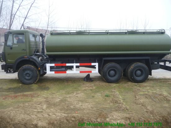 North Benz 20cbm Water Tanker Truck (Beiben 2534 Off road 6X6 All Wheel Drive 18m3)