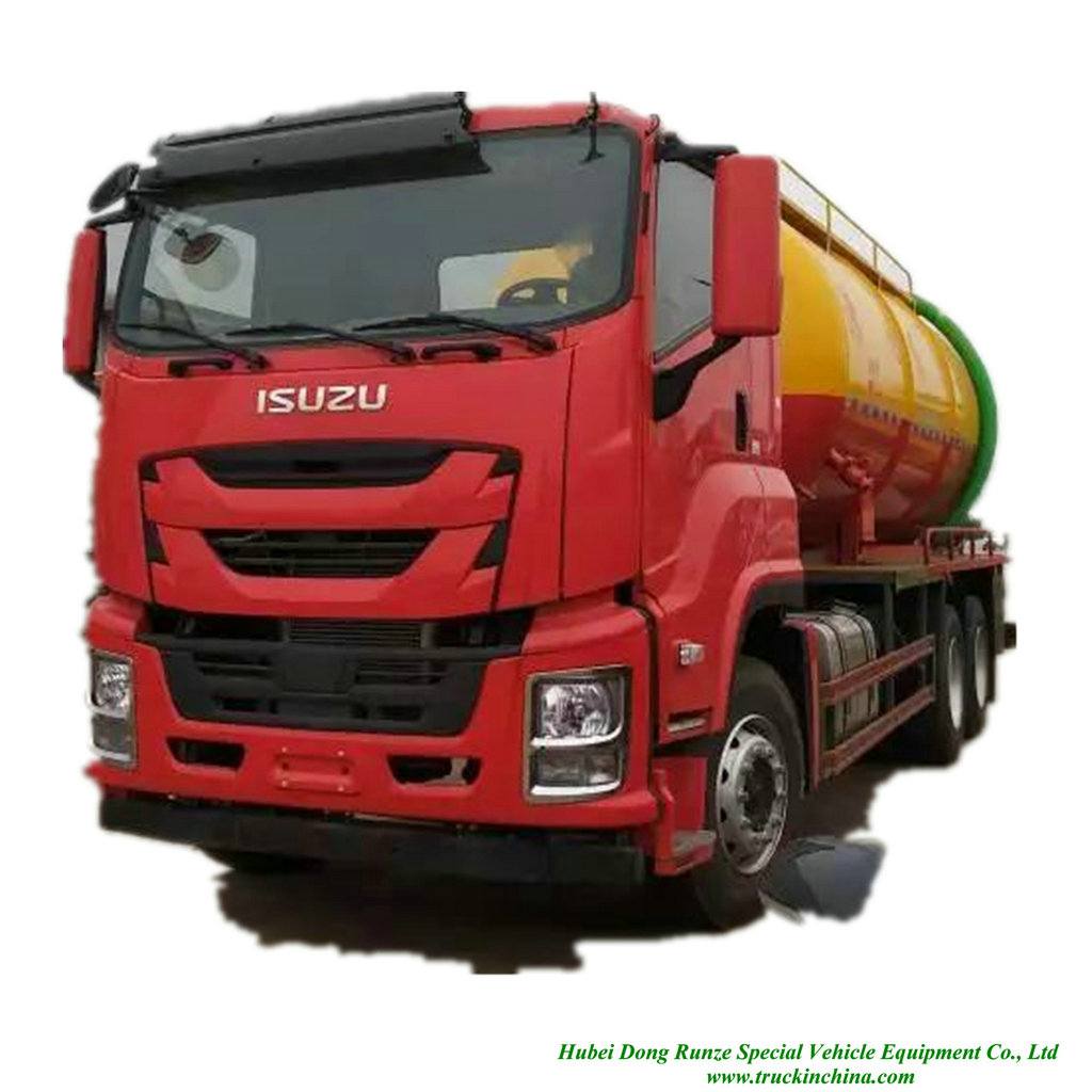 ISUZU GIGA Combined Sewer jetting vacuum trucks- 12000Liters Sewage+6000Liters Clean Water 