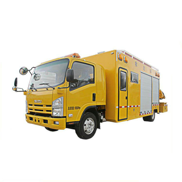 ISUZU Emergency Rescue Vehicle with Crane 