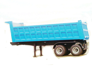Beiben Tractor with Dumper Trailer 2axles Bogie Type Trailer