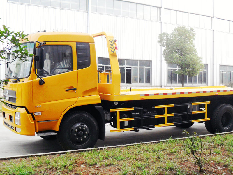 Dongfeng Tianjin 8T Falt 2-in-1 Wrecker Truck