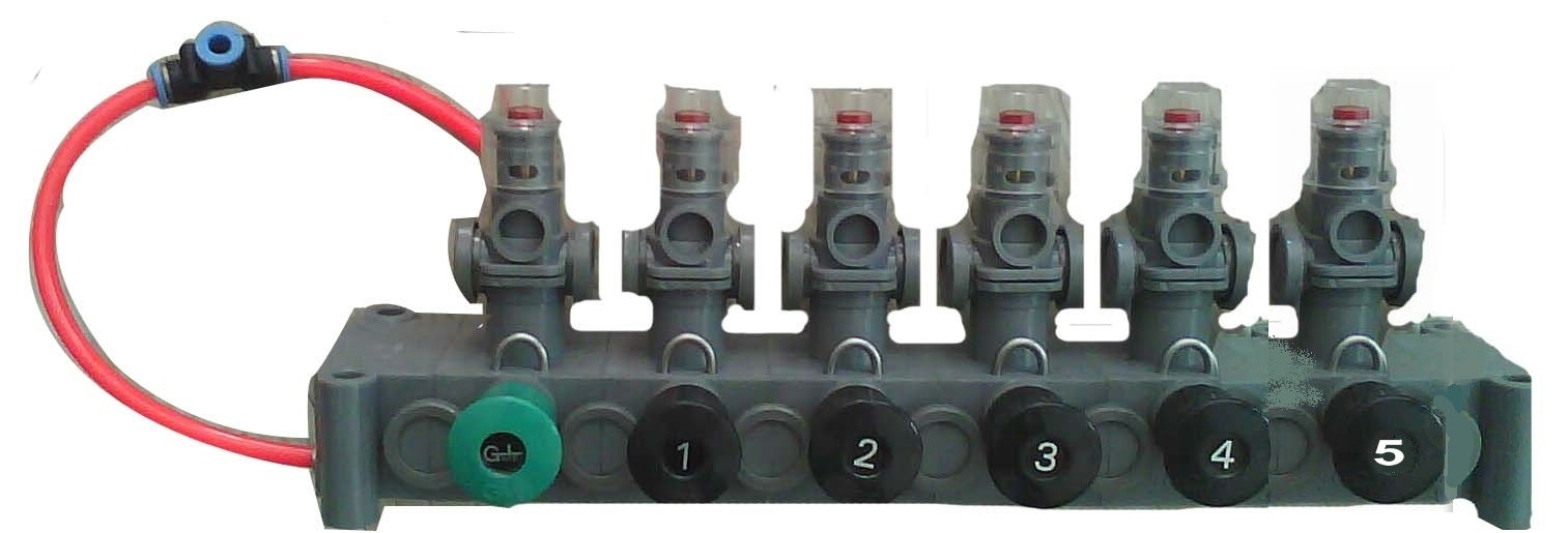 Pneumatic Block QK01-3 、QK01-4、 QK01-5 、QK01-6