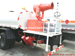 Dust Control Truck Water Tanker with Fan Pump
