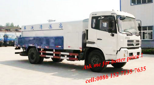 Dongfeng New Model High Pressure Cleaning Truck