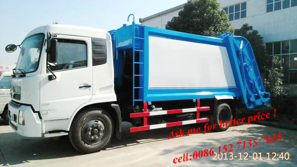 Dongfeng Kingrun Trash Compactor Truck Garbage Truck(8-10T)