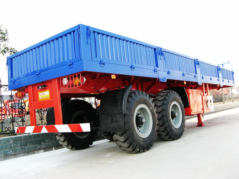 40FT Bogie Type Flatbed Semi-trailer