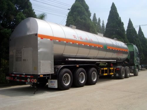 Carbon Dioxide Transport Vehicle Tanker Trailer LCO2