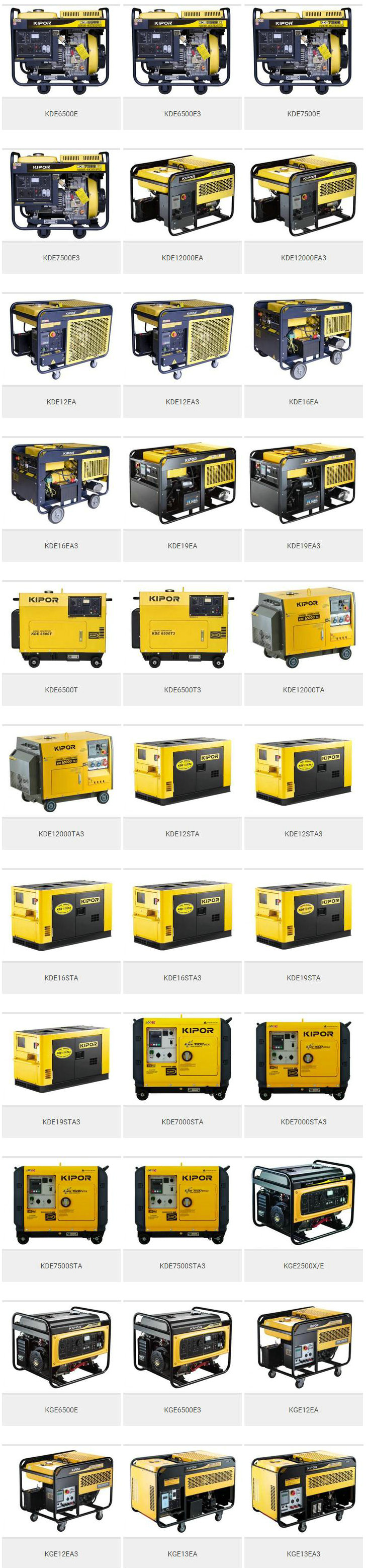 General Generator KGE6500E