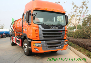 8000L Vacuum Tanker Truck Septik Truck JAC Euro 3 6