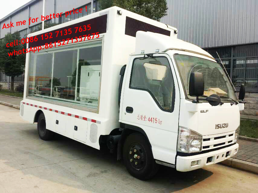 ISUZU Outdoor Mobile LED Display Promotion Truck