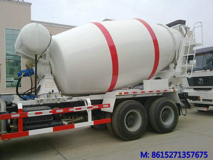 SHACMAN F2000 8~9m3 concrete mixer truck