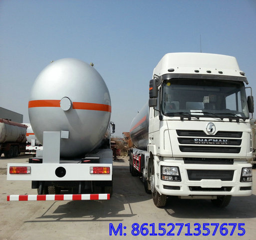 SHACMAN 336HP 8X4 LPG TANKER TRUCK