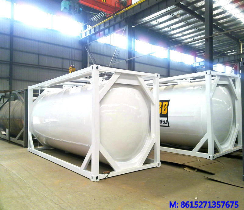 DTA iso tank container for cement / coal ash pneumatic ash fly container